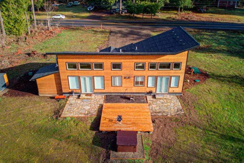 Newly Built Modern Chalet Duplex - 1 Mount Hood Village Exterior photo