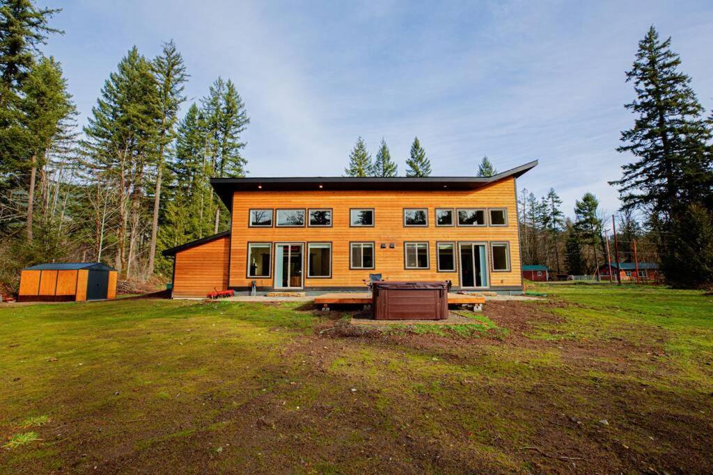 Newly Built Modern Chalet Duplex - 1 Mount Hood Village Exterior photo