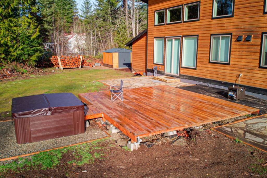 Newly Built Modern Chalet Duplex - 1 Mount Hood Village Exterior photo