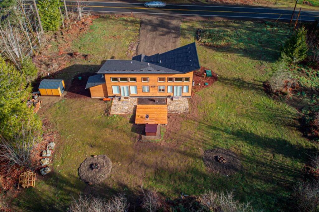 Newly Built Modern Chalet Duplex - 1 Mount Hood Village Exterior photo